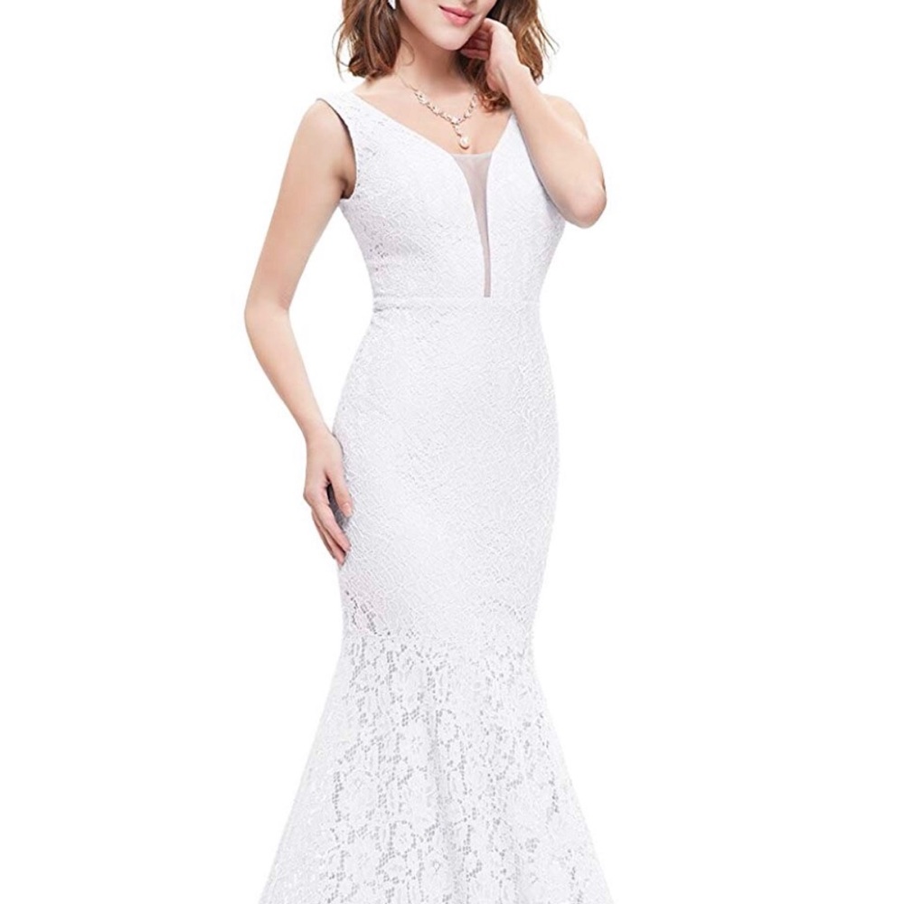 White dress